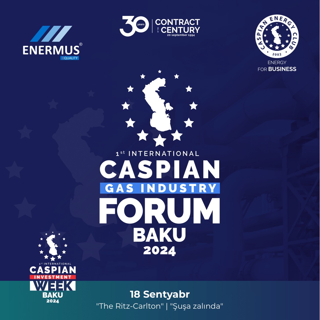 “Caspian Gas Industry Forum”da iştirak edəcək spikerlərin adları açıqlandı