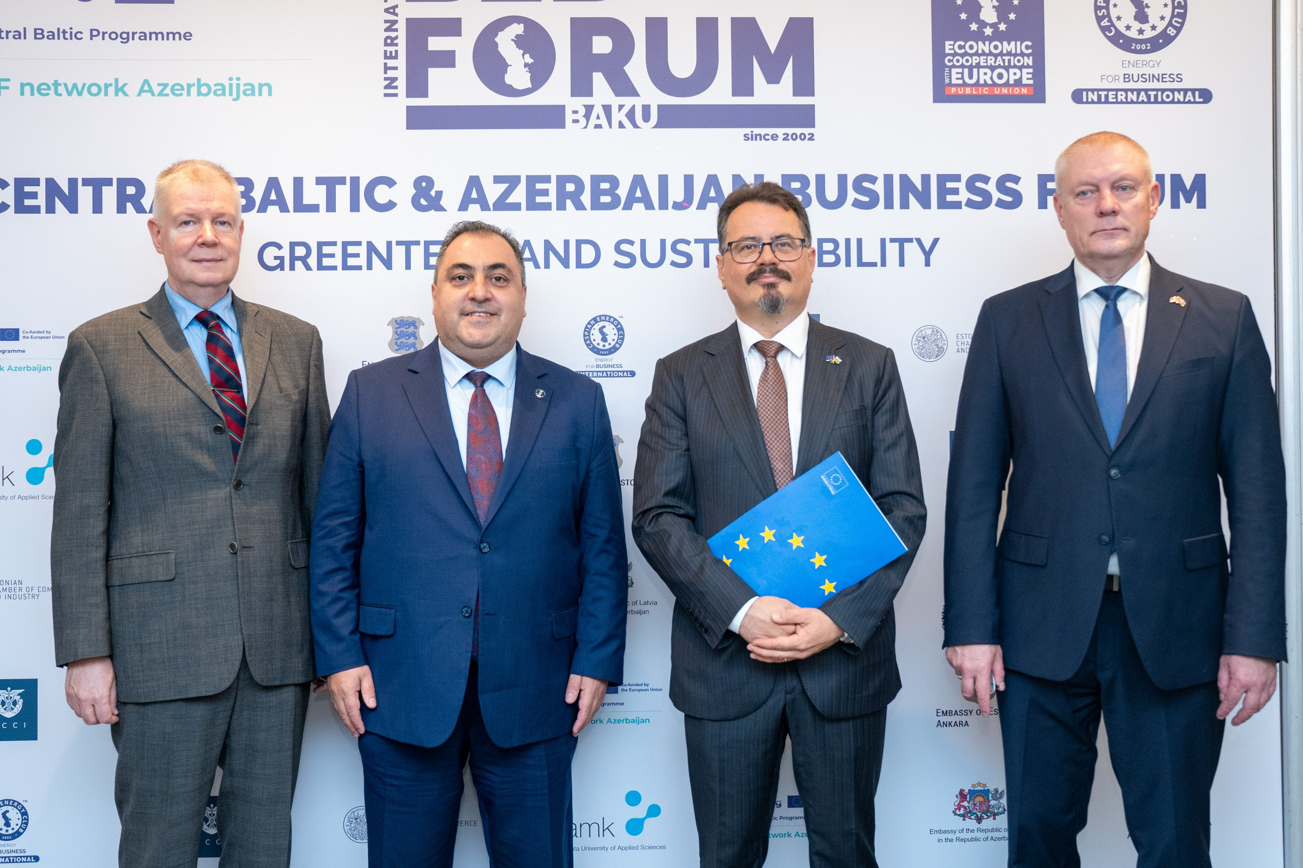 "Caspian Energy Club"ın təşkil etdiyi "Central Baltic – Azerbaijan Business Forum" uğurla başa çatıb