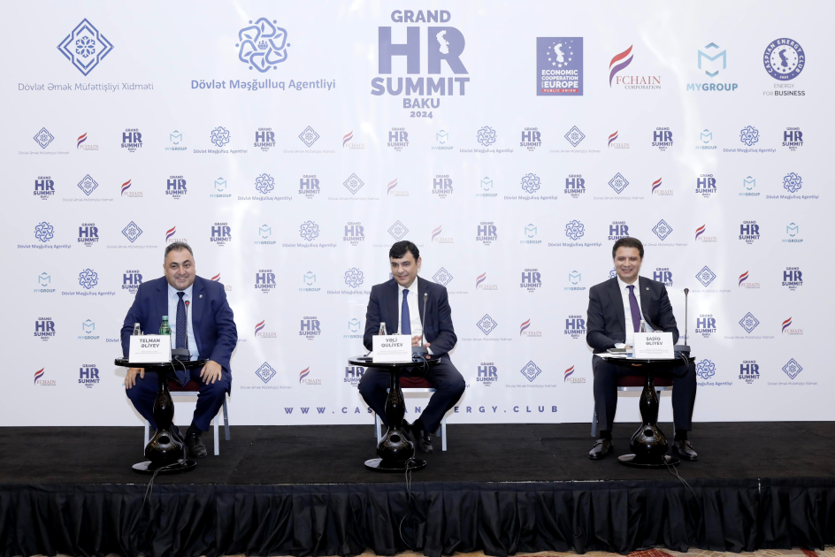 İşəgötürənlərlə əməkdaşlıq mövzusunda “Grand HR Summit” keçirilib