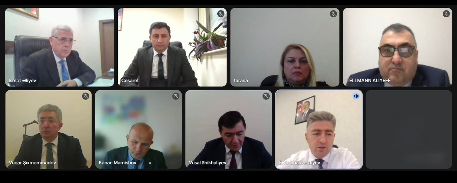 "Caspian Energy Club"ın nümayəndə heyəti “Risklərin təhlili” işçi qrupunun növbəti iclasında iştirak edib