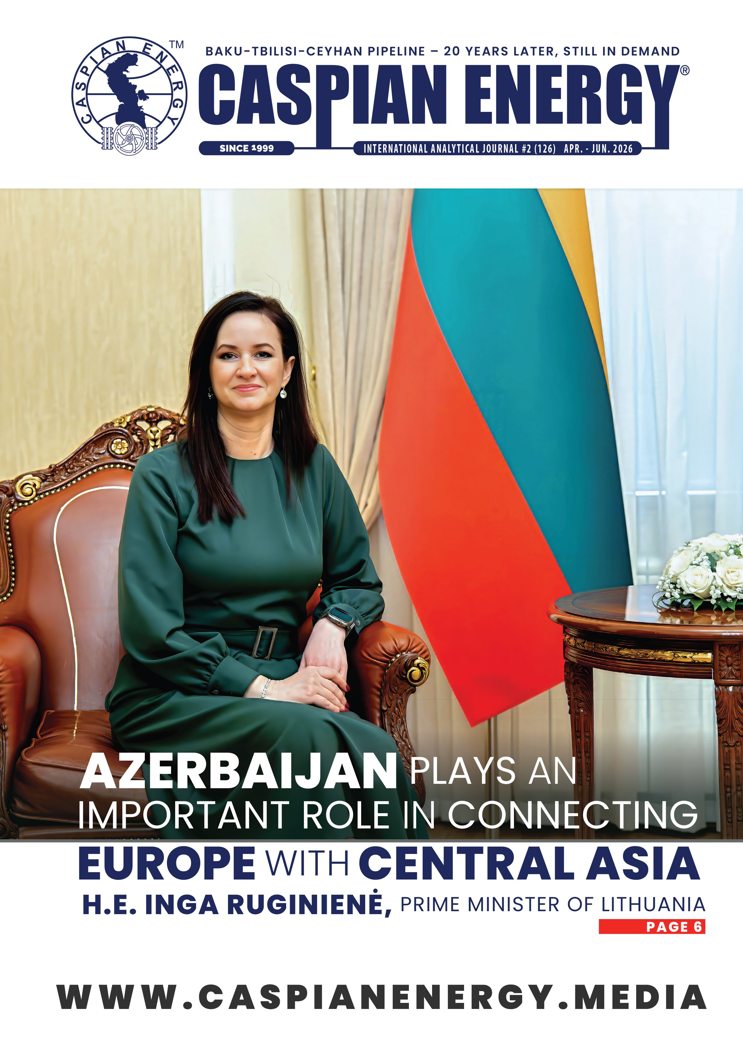 “Bakı Enerji Həftəsi” çərçivəsində “Caspian Energy” jurnalı 2871 ziyarətçiyə təqdim edilib
