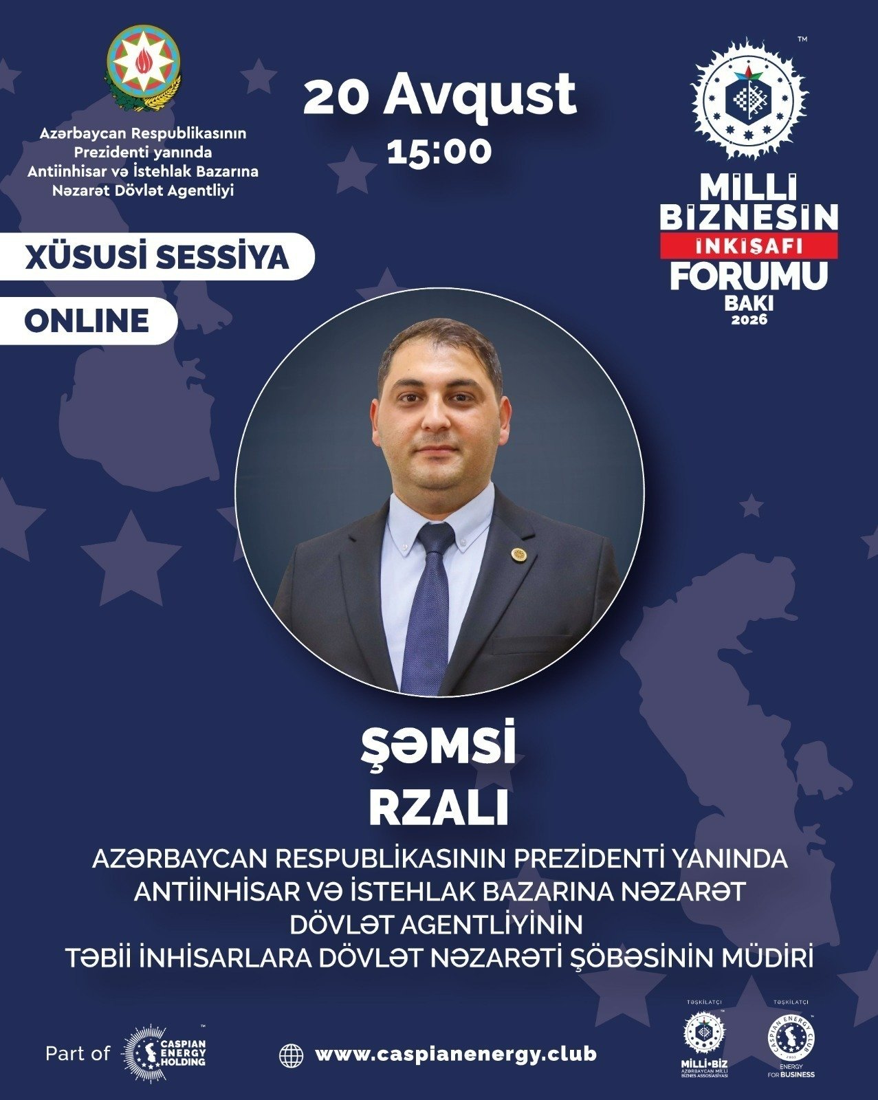 Milli Biznesin İnkişafı Forumu | Xüsusi Sessiya | Online | 20 avqust