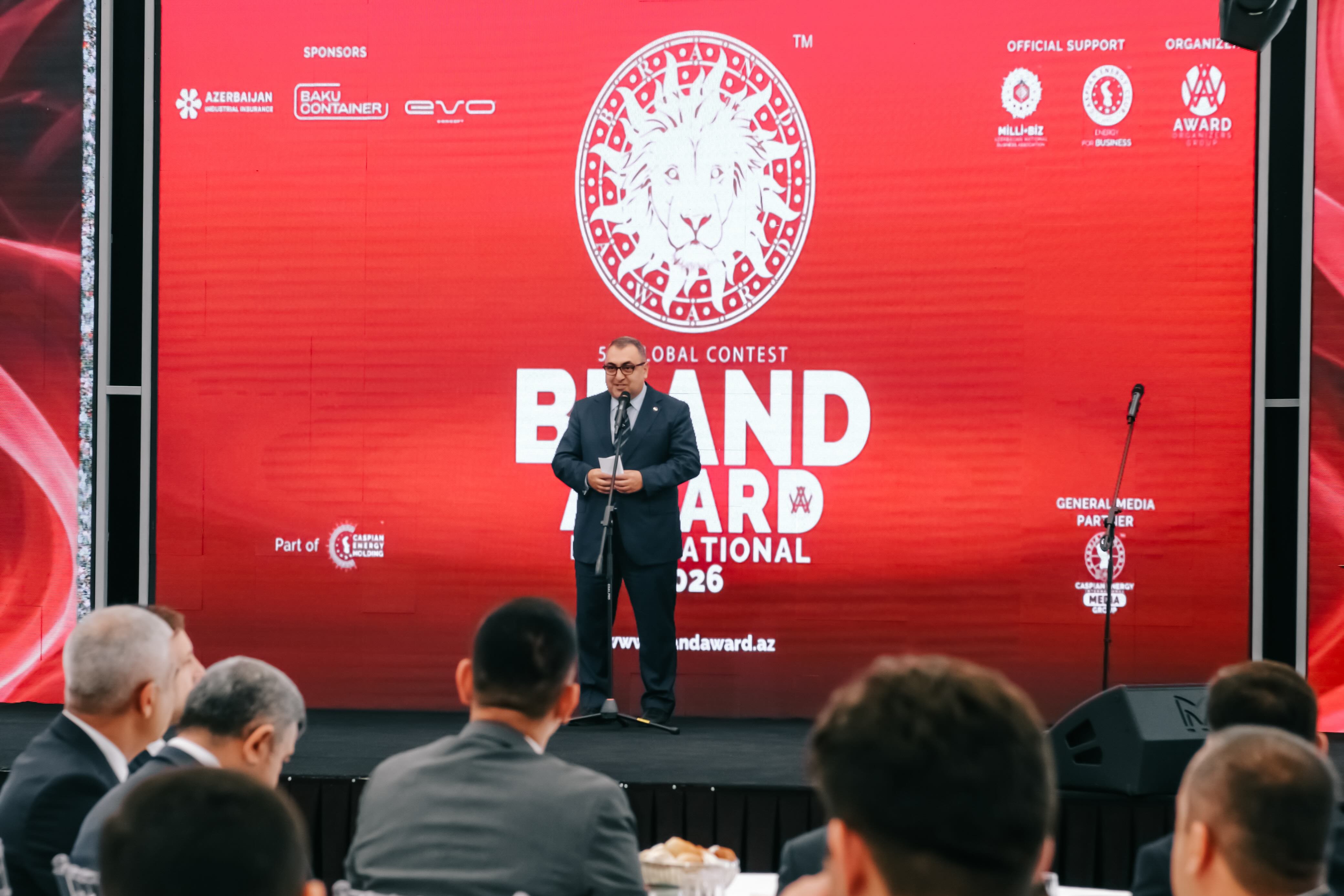 5-ci “Brand Award International 2026” qlobal müsabiqəsinin qalibləri müəyyən edilib