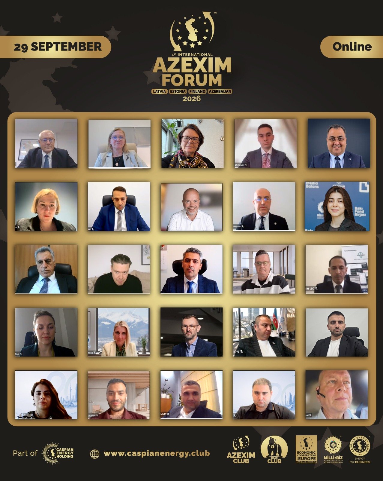 Azərbaycan ilə Mərkəzi Baltik regionu arasında iqtisadi əməkdaşlığın yeni istiqamətləri “AZEXIM FORUM”da müzakirə olunub
