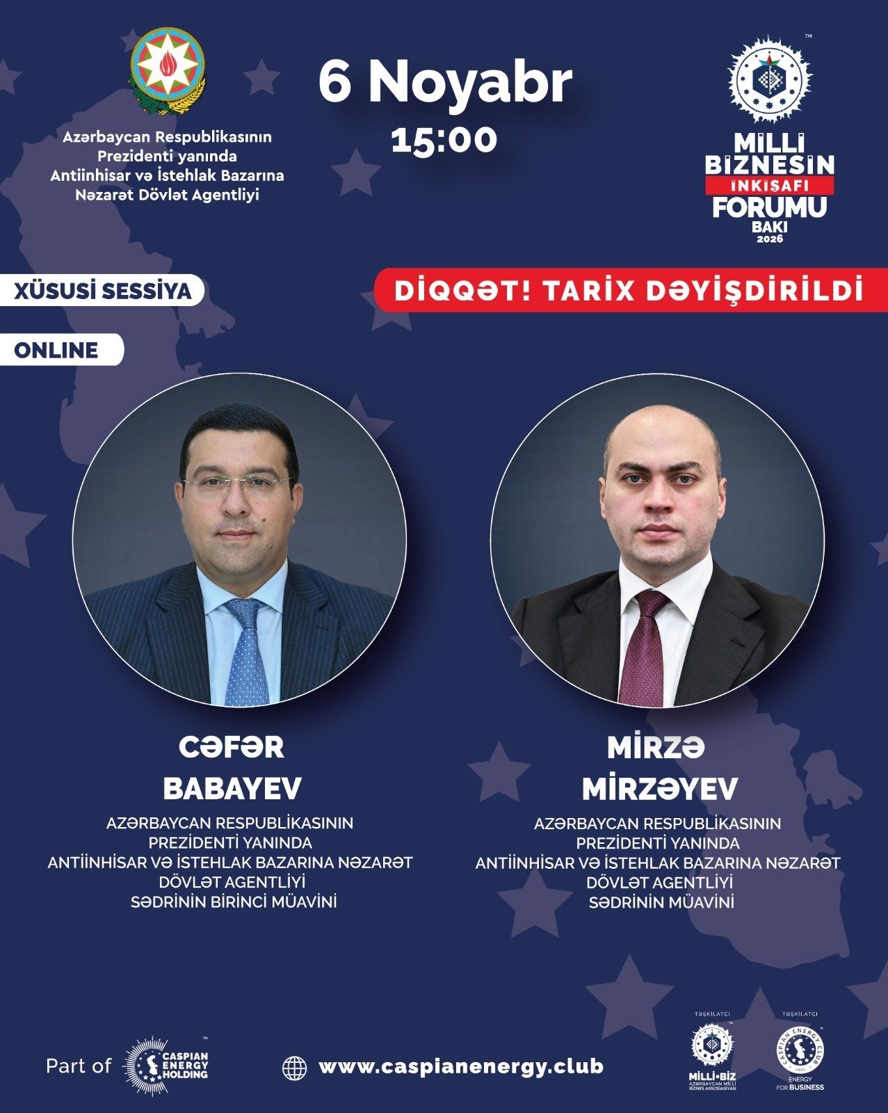 Milli Biznesin İnkişafı Forumu | Xüsusi Sessiya | Online | 6 noyabr